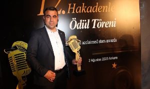 Erkan Çam’a Alkışı Hakedenler Ödülü