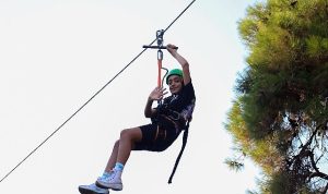 Karşıyaka’da tatil keyfi ‘Macera Parkı’nda yaşanıyor