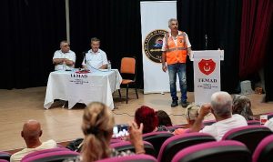 Seferihisar’da deprem konferansı yapıldı