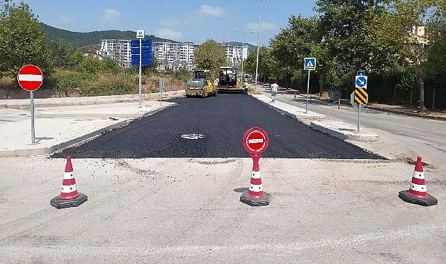 Yenikent Mehmet Akif Ersoy Caddesi yenileniyor
