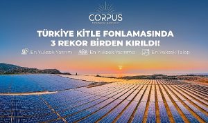 Corpus Enerji’den Üç Farklı Kitle Fonlama Rekoru