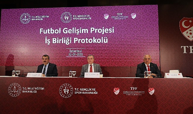 Futbol Gelişim Projesi İş Birliği Protokolü İmzalandı