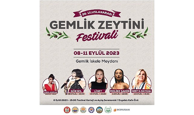 Gemlik’te zeytin festivali dolu dolu geçecek