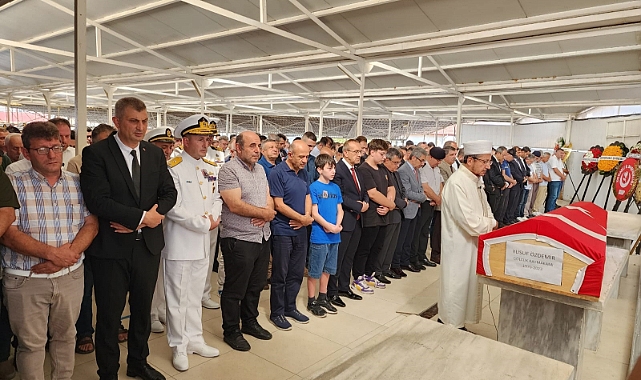 Kaymakan özdemir son yolculuğuna Gölcük’ten uğurlandı