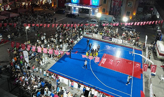 Mustafakemalpaşa’nın markası Tatlıtop Basketbol Şenlikleri başladı
