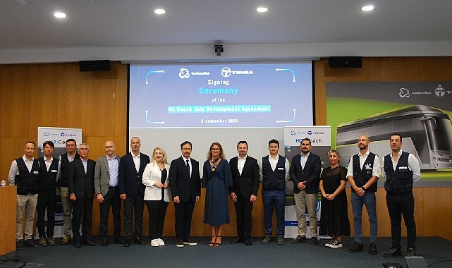 TEMSA ve CaetanoBus Türkiye’nin İlk Şehirler Arası Hidrojenli Otobüsünü 2024’te Banttan İndirecek