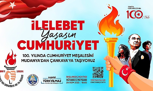 Başkan Hayri Türkyılmaz, Mütareke’den Cumhuriyet’e 100. Yıl için Yürüyecek