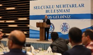 Başkan Pekyatırmacı 19 Ekim Muhtarlar Günü’nde Selçuklu’nun Muhtarlarını Ağırladı