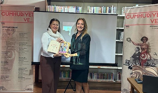 Burcu Bahar “Atatürk ve Sihirli Gözlük” kitabını anlattı