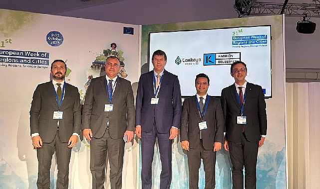 Çankaya Belediye Başkanı Alper Taşdelen, AB’nin Başkenti Brüksel’de