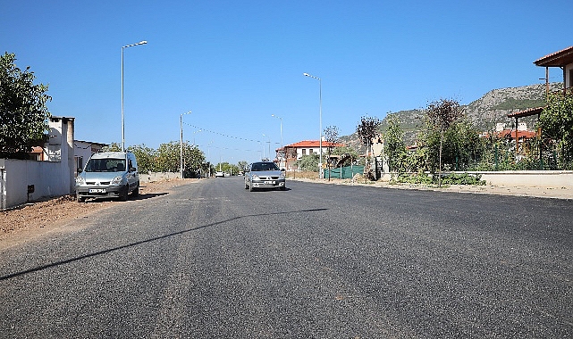 Düğerek’te Sıcak Asfalt Çalışması Tamamlandı