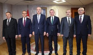 Kurtulmuş’tan Büyükşehir’e Ziyaret