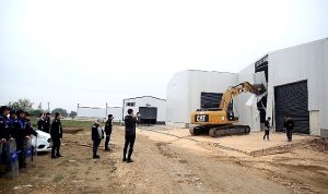 Yaylacık’ta Kaçak Fabrika Yıkıldı