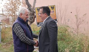 Başkan Savran 350 evler mahallesi’nde