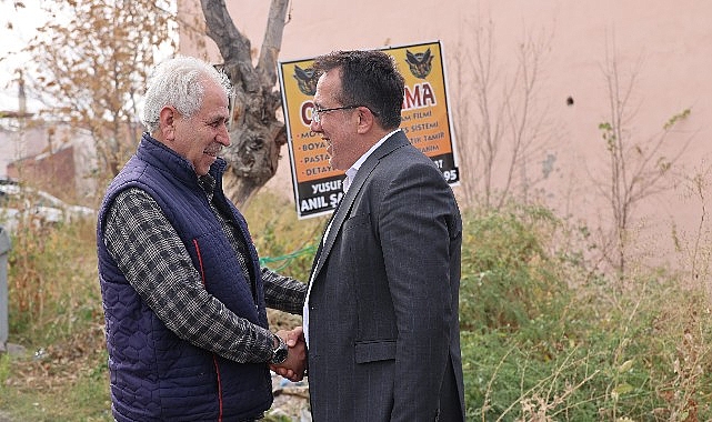 Başkan Savran 350 evler mahallesi’nde