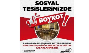 Bayrampaşa Belediyesi’nden İsrail ürünlerine boykot kararı