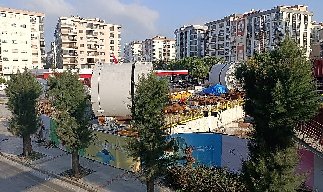 Buca Metrosu’nda TBM’ler için geri sayım başladı