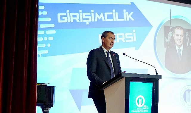 İş Bankası Genel Müdürü Hakan Aran, Girişimcilik Dersi’nin konuğu oldu