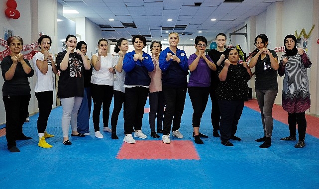 Seferihisarlı kadınlara savunma sanatı kursu