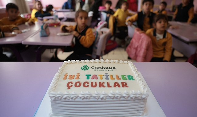 Çankaya’da yarıyıl tatiline tatlı başlangıç