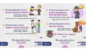 Çeşme Belediyesi’nden çocuklara Somestr hediyesi