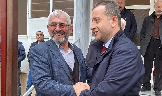 Başkan Tutuş’a Yeşilova’da sevgi seli