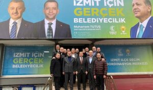 Tutuş’un Seçim Koordinasyon Merkezi Çarşıda