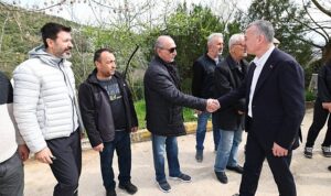 Büyükakın’a Yuvam Akarca’dan teşekkür