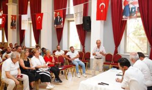 Ayvalık Belediyesi “2025-2029 Stratejik Plan” toplantısı İsmet İnönü Kültür Merkezi’nde gerçekleştirildi