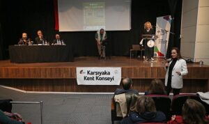 Başkan Ünsal, Kent Söyleşileri’ne konuk oldu: “Karşıyakalı olmak ayrıcalıktır”