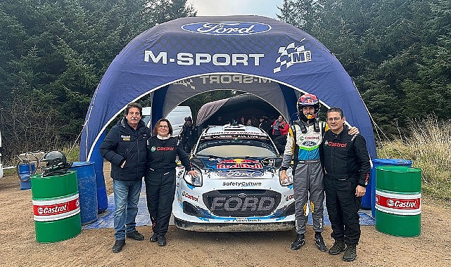Castrol Ford Team Türkiye Pilotu Ali Türkkan Yeni Nesil WRC Aracını Test Eden İlk Türk Pilot Oldu
