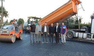 ASAT’tan Kumluca’da alt yapı sonrası asfalt çalışması