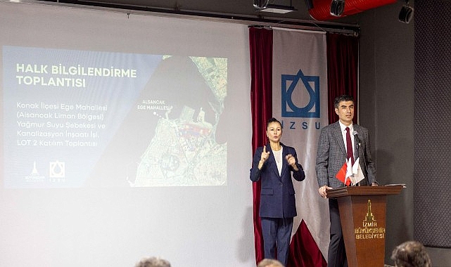 Alsancak’ın altyapısını güçlendirecek proje yurttaşlara tanıtıldı