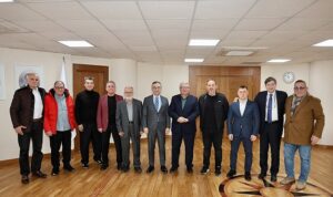 Baraçlı, Kocaeli’nin efsane spor adamlarını ağırladı