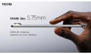 Dünyanın En İnce Telefonu TECNO SPARK Slim, MWC’de Görücüye Çıkıyor