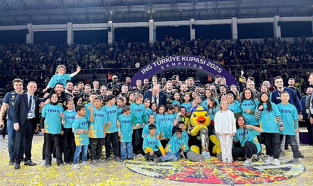 ING Türkiye Kupası 2025 dörtlü finali TEGV’li çocukları misafir etti
