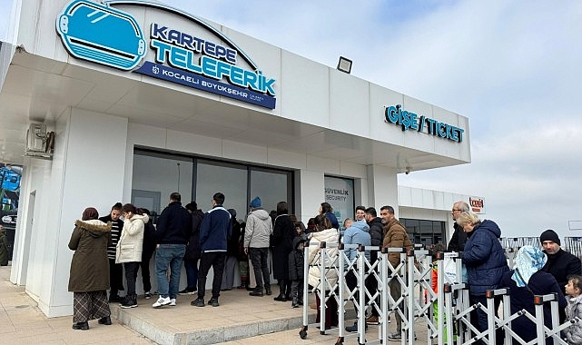 Kartepe Teleferiği için indirimli hizmet devam ediyor
