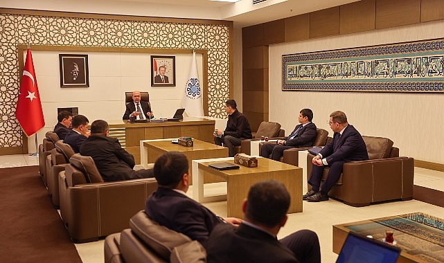 Özbekistanlı Heyetten Başkan Pekyatırmacı’ya Ziyaret