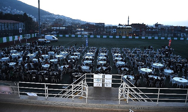 Başkan Aydın amatör spor kulüpleri yöneticileri ile iftarda buluştu