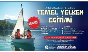 Büyükşehir’den ‘Temel Yelken Eğitimi’