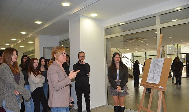 EÜ’de  “70. Yıl Peyzaj-Desen Sergisi” Açıldı