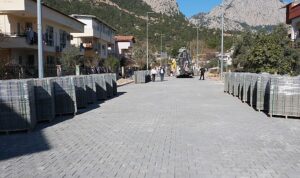 Göynük’te altyapı çalışması