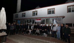 Hafız Ahmet Yüksel ile Tayyip Hoş İnegöllülerle buluştu