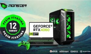 Monster’dan bayrama özel fırsat: Peşin fiyatına 12 aya varan taksitle yüksek performans