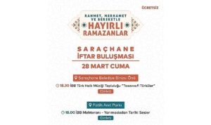 Saraçhane’de İftar ve Dinleti Programı