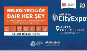 10. Antalya Şehircilik ve Teknolojileri Fuarı 18 Nisan’da başlıyor