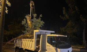 Aydın Büyükşehir Belediyesi’nden Şiddetli Yağış ve Fırtınaya Karşı Hızlı Müdahale