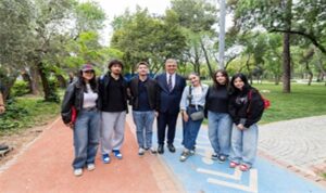 Bucalılardan Başkan Tugay’a Hasanağa Bahçesi teşekkürü