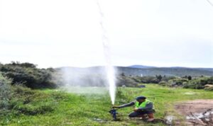 Dikili Yahşibey Sulama Göleti İletim Hattı tamamlandı