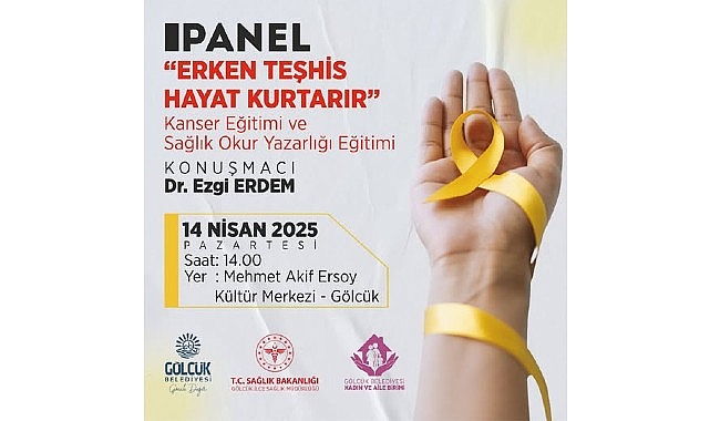 Gölcük Belediyesi’nden kanser ve sağlık okuryazarlığı eğitimi